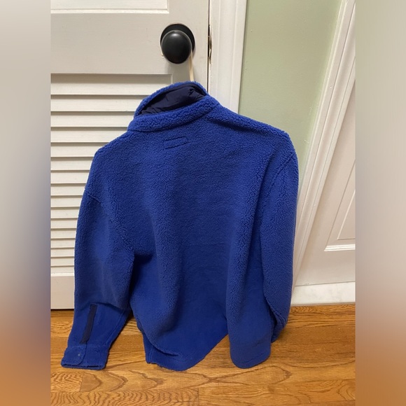 blue free assembly button up - Picture 3 of 4